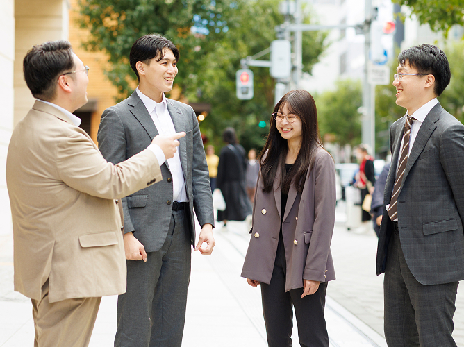 部署を越えて相談しやすい関係性