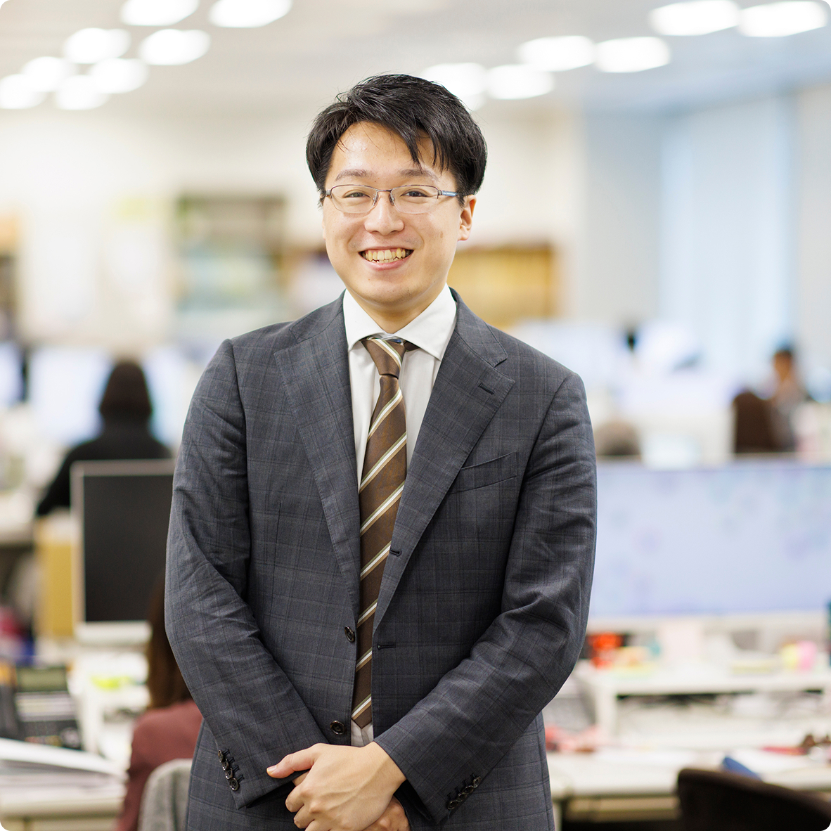 何より感謝しているのは合格に向けて
バックアップしてくれる制度が
整っていることです